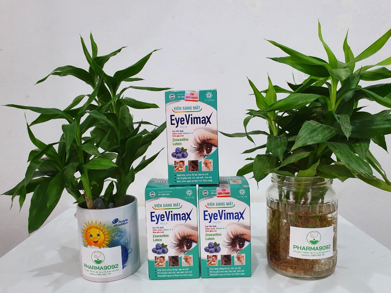 VIÊN SÁNG MẮT EYEVIMAX. Bổ sung các dưỡng chất hỗ trợ tăng cường thị lực cho mắt.Hỗ trợ làm giảm nguy cơ suy giảm thị lực