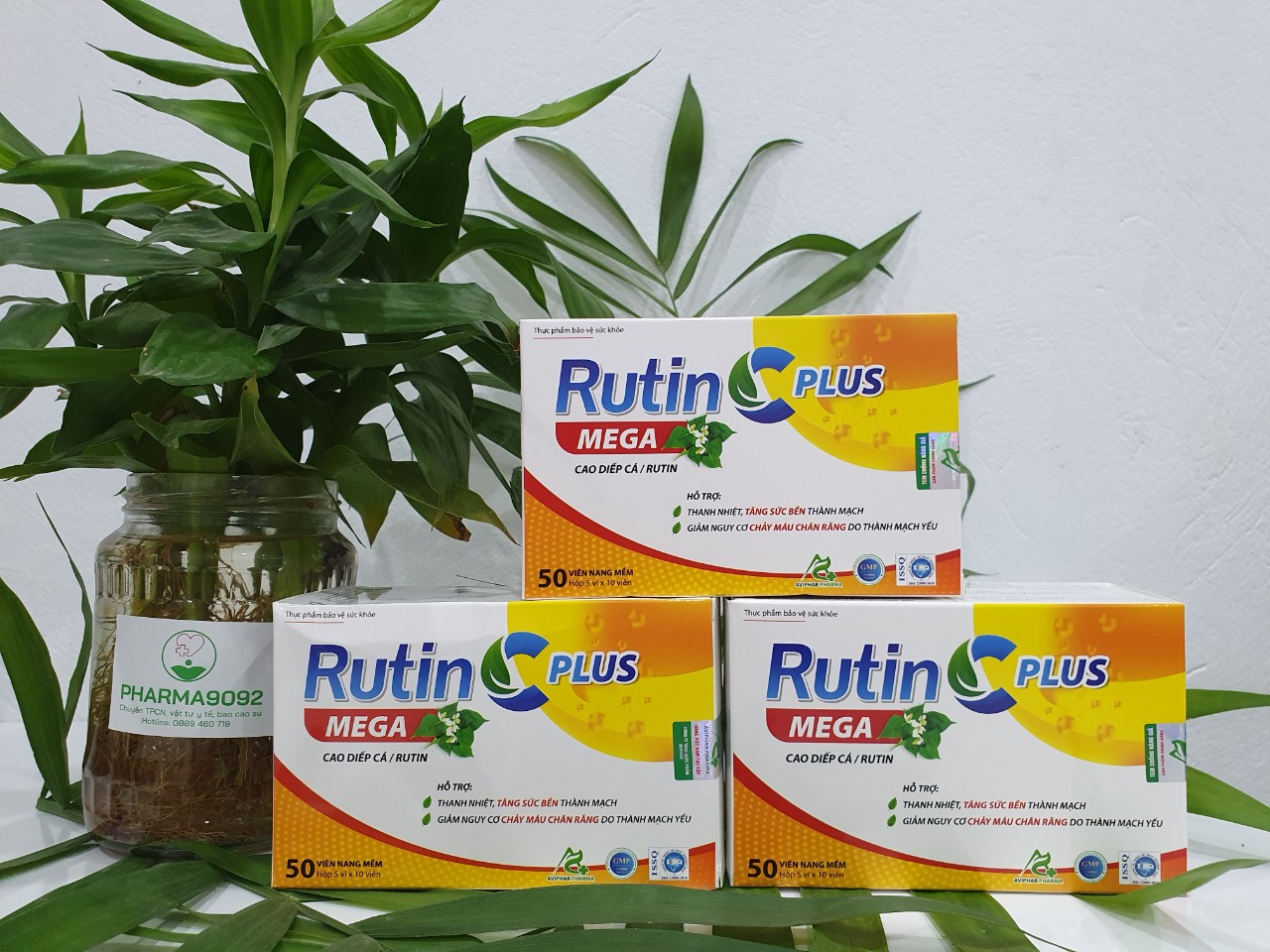 Rutin C PLUS MEGA ( Hỗ trợ thanh nhiệt, tăng sức bền thành mạch)