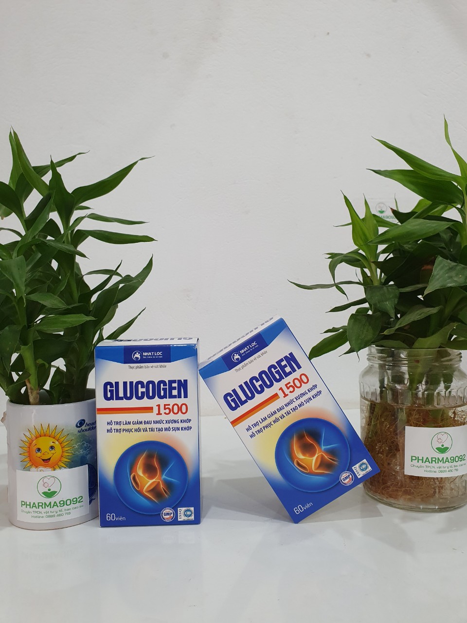 VIÊN BỔ KHỚP GLUCOGEN 1500. Hỗ trợ làm giảm các triệu chứng đau dây thần kinh, đau nhức xương khớp, viêm khớp