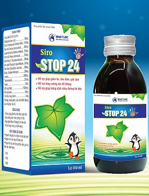 Siro STOP 24 ( hỗ trợ điều trị ho)