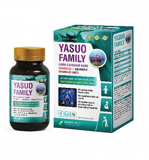 CANXI YASUO FAMILY. Bổ sung calci, vitamin D3 cho cơ thể, hỗ trợ tăng cường hấp thu calci