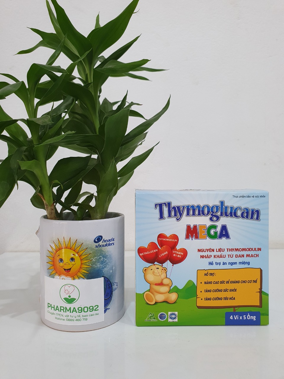 THYMOGLUCAN MEGA giúp tăng đề kháng, tăng cường miễn dịch,ăn ngon, ngủ tốt