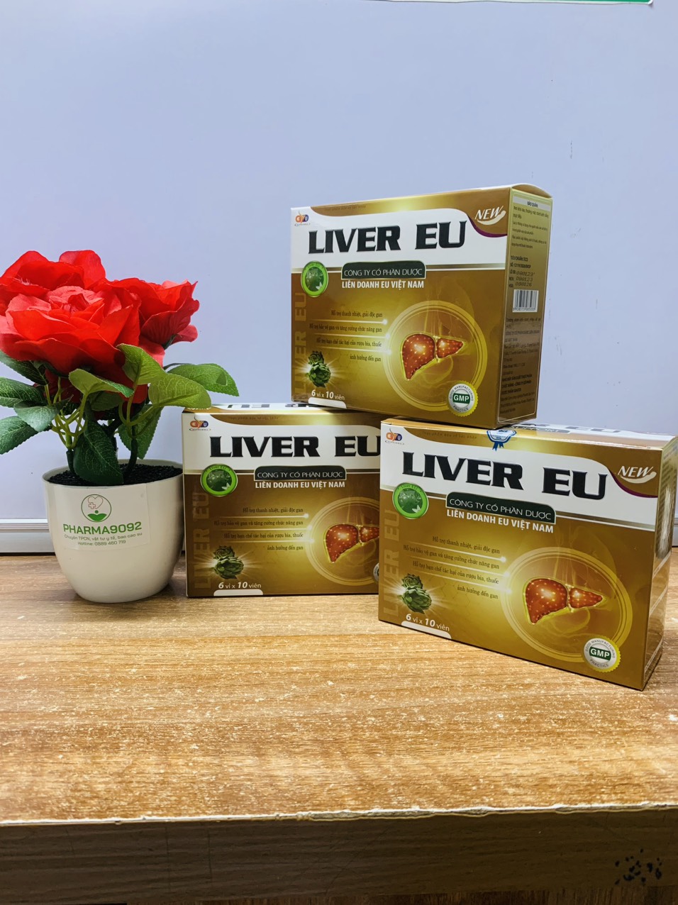 BỔ GAN LIVER EU. Hỗ trợ thanh nhiệt, giải độc gan, bảo vệ gan và tăng cường chức năng gan. Hỗ trợ hạn chế tác hại của rượu bia, thuốc ảnh hưởng đến gan.