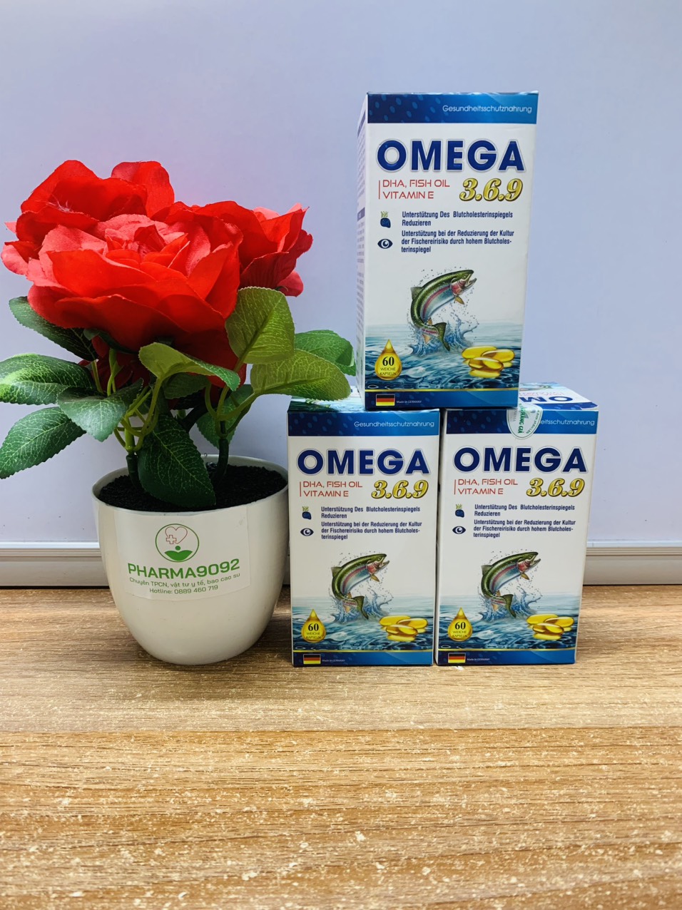 Omega 3.6.9(Lọ 60 viên-SX  Đức)