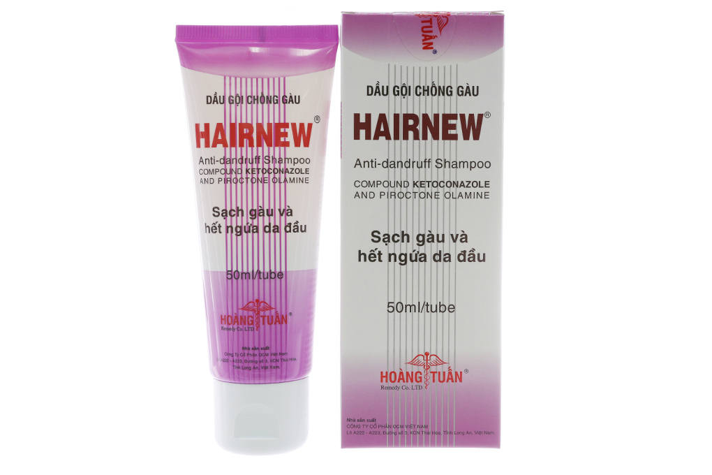 Dầu gội Hairnew giảm ngứa da đầu 50ml tuýp 50ml