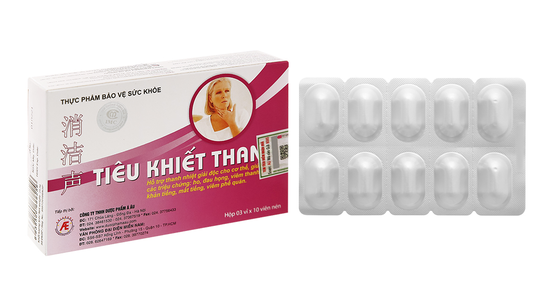 Tiêu Khiết Thanh hỗ trợ giảm viêm đường hô hấp