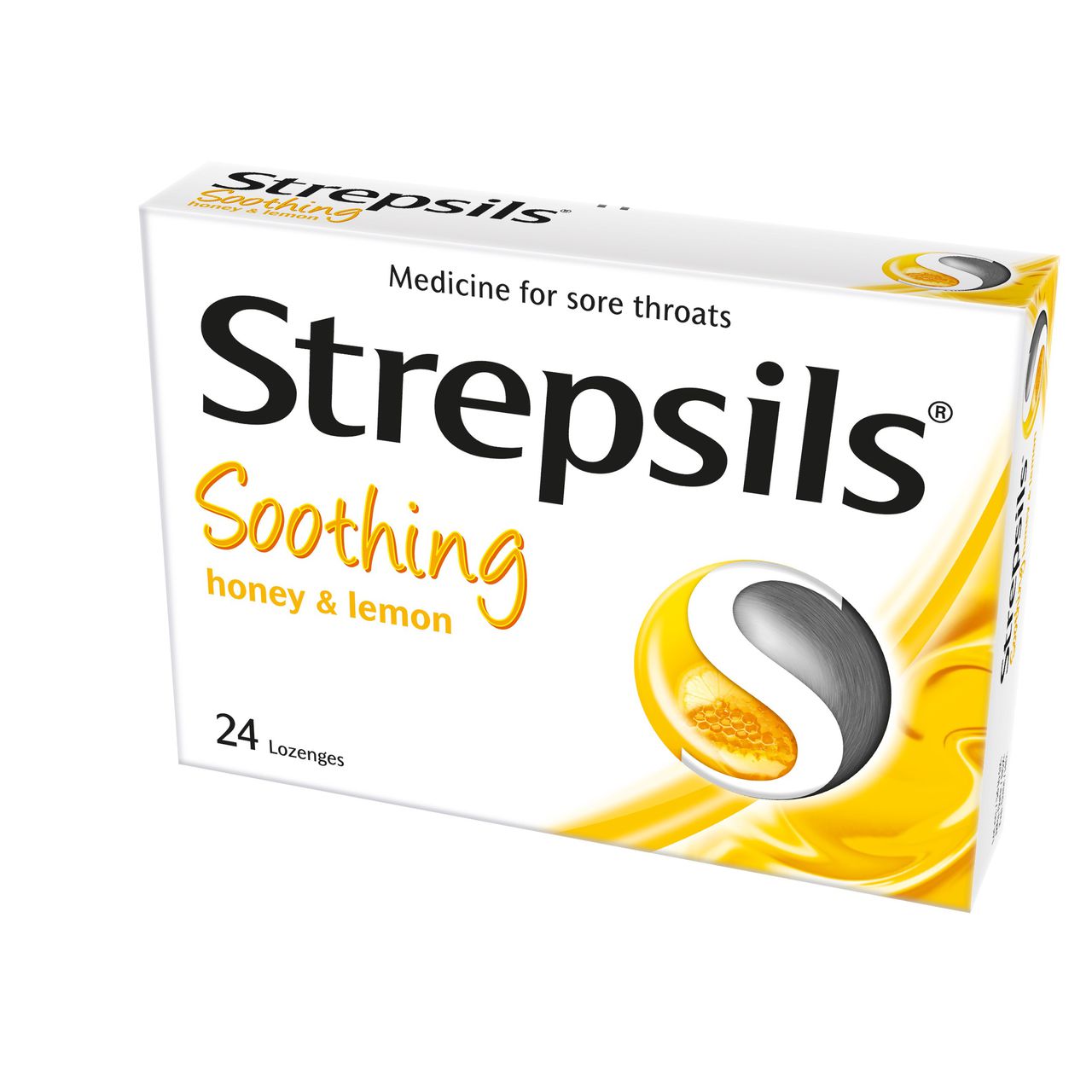 Viên ngậm Strepsils vị mật ong và chanh