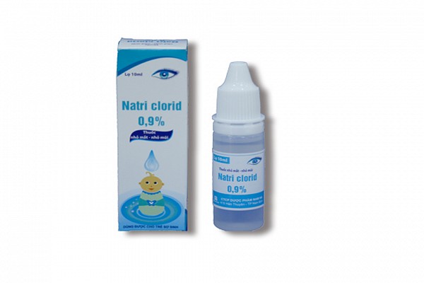Dung dịch Natri Clorid Nam Hà 0.9% vệ sinh mắt