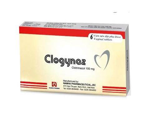 Thuốc kháng nấm Clogynaz hộp 6 viên