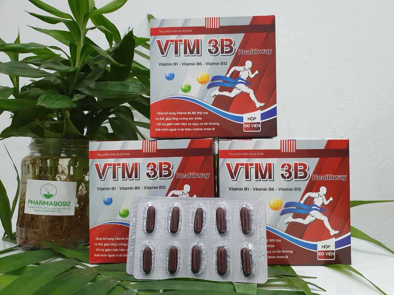 VTM 3B Healthway ( Bổ sung Vitamin B1, B6, B12)