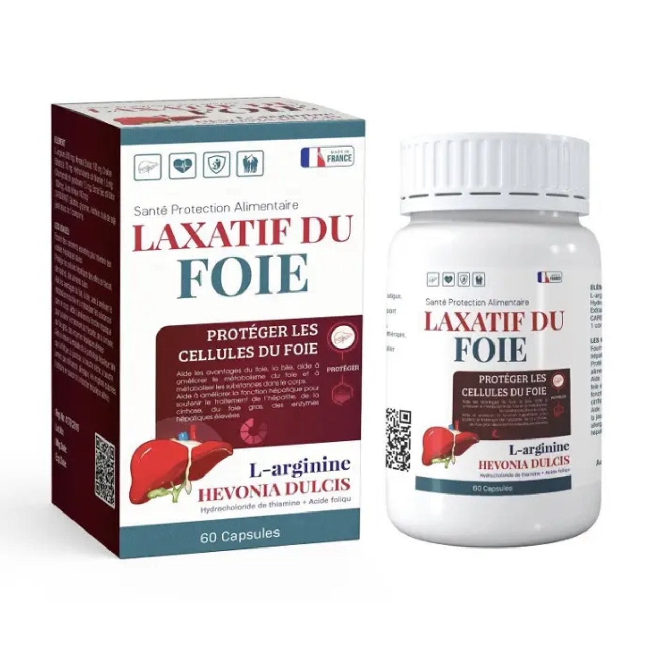 Laxatif Du Foie Domi 60 viên - Bổ gan, lợi mật