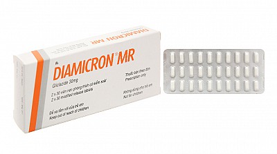Diamicron MR 30mg trị đái tháo đường tuýp 2