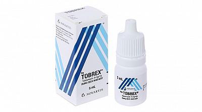 Dung dịch nhỏ mắt Tobrex 0.3% trị nhiễm trùng nhãn cầu