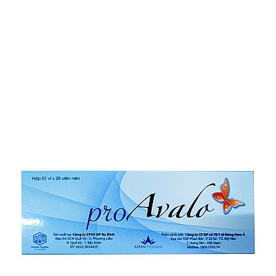 Pro Avalo (Hộp 1 vỉ x 28 viên)