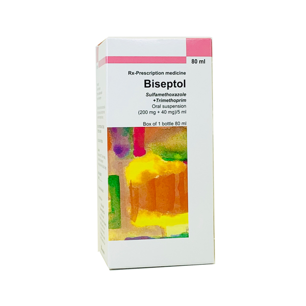 Thuốc kháng sinh Biseptol 80ml hộp 1 chai 80ml