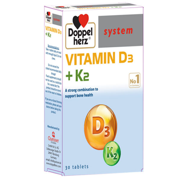 Thực phẩm bảo vệ sức khỏe Vitamin D3 + K2