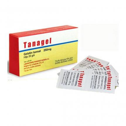 Thuốc Tanagel 250mg Điều trị dứt điểm tiêu chảy