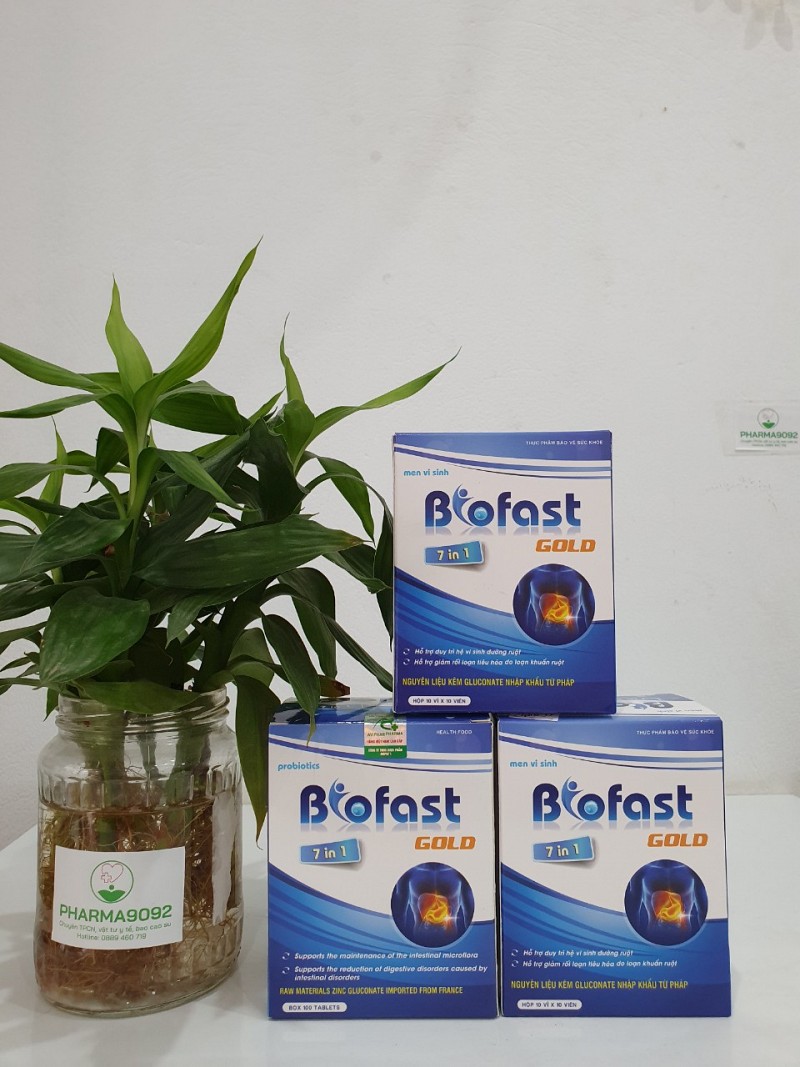 Men vi sinh Biofast ( Hỗ trợ duy trì hệ vi sinh đường ruột, rối loạn tiêu hóa)