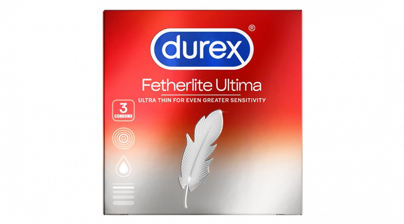 Bao cao su Durex Fetherlite Ultima 52mm hộp 3 cái