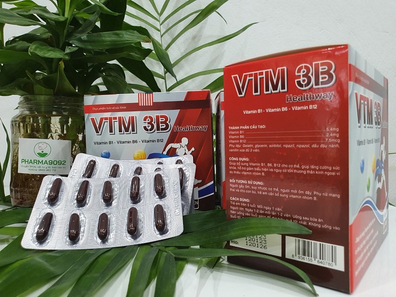 VTM 3B Healthway ( Bổ sung Vitamin B1, B6, B12)