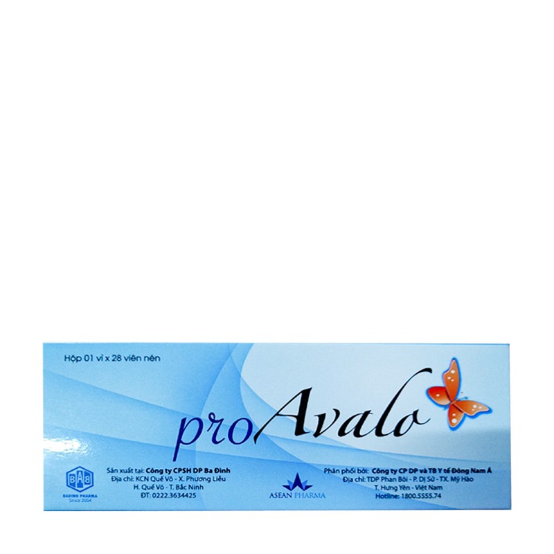 Pro Avalo (Hộp 1 vỉ x 28 viên)