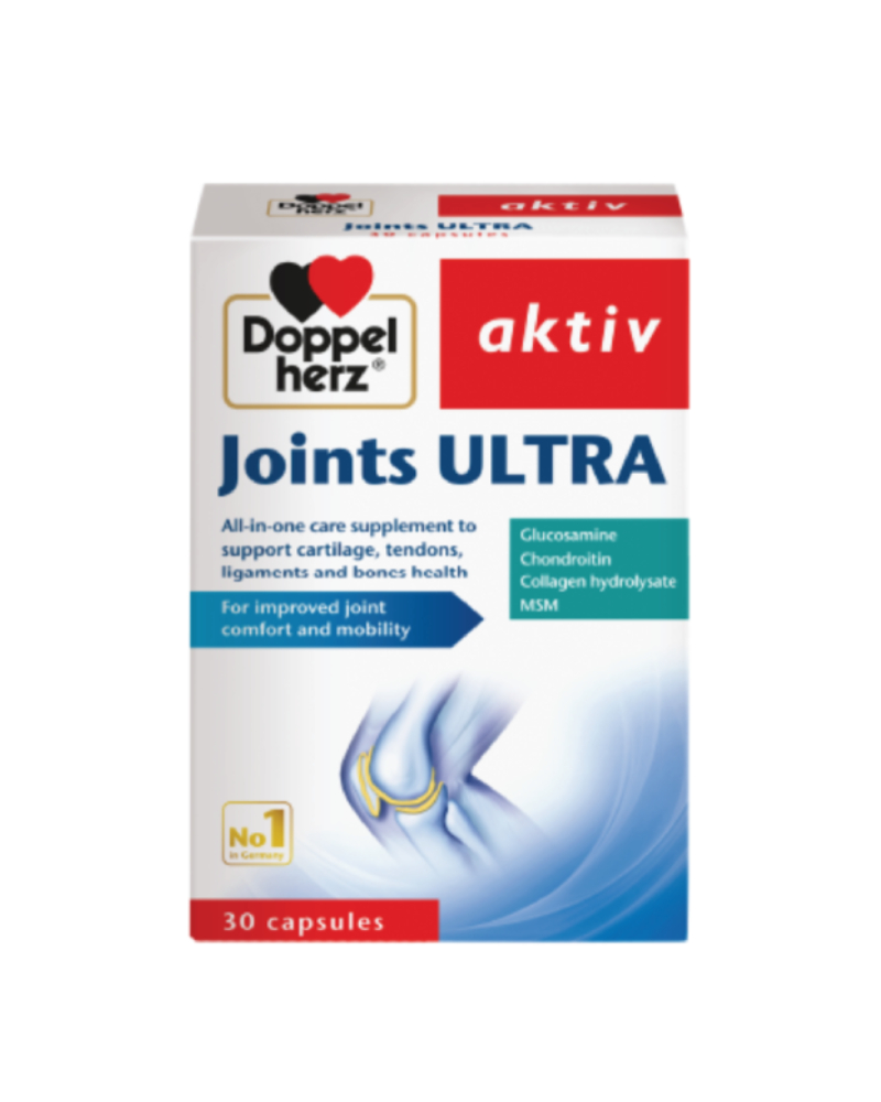 Joints Ultra Doppelherz - Hỗ trợ điều trị thoái hóa khớp, bảo vệ sụn khớp